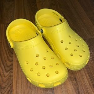Yellow Crocs